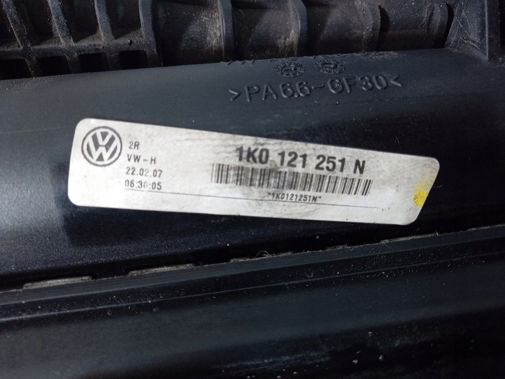 фото №4, Touran i 2.0 tdi комплект радіатор система охолодження