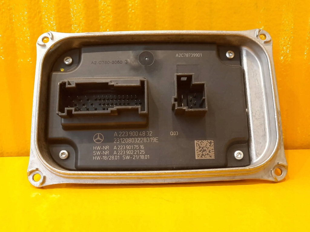 фото №1, Mercedes-benz s w223 перетворювач модуль led a2239004832