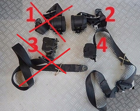 фото №1, Citroen c3 02-09 pas безпеки