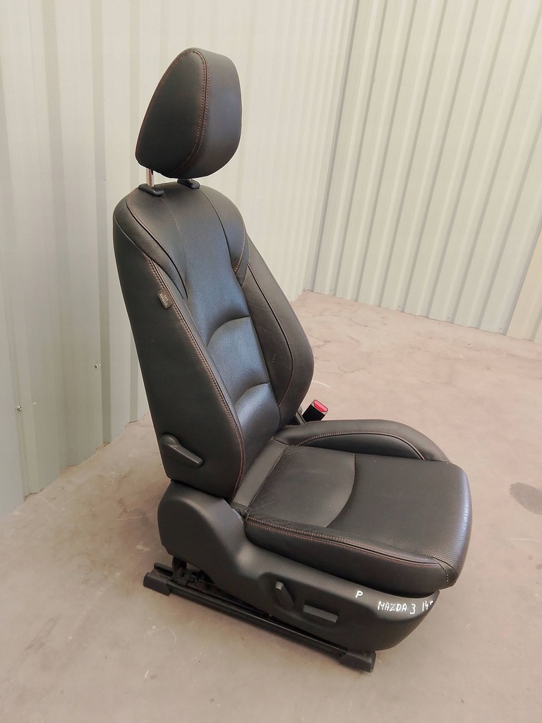 фото №5, Кожаный сиденье пассажира правый передний кожа mazda 3 bm 2013-2018