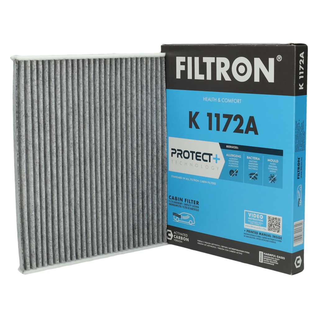 Купить Фильтр салонный угольный filtron k1172a