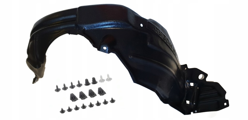 фото №1, Toyota yaris iii 11- подкрылок перед левая + клипсы