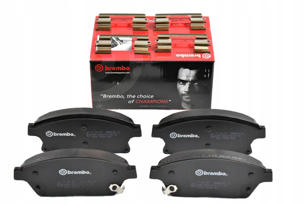 фото №1, Brembo p 59 077 гальмівні колодки гальмівні перед chevrolet cruze orlando rrax volt
