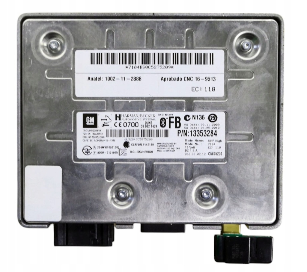 Купити Модуль bluetooth opel 13353284 програмування