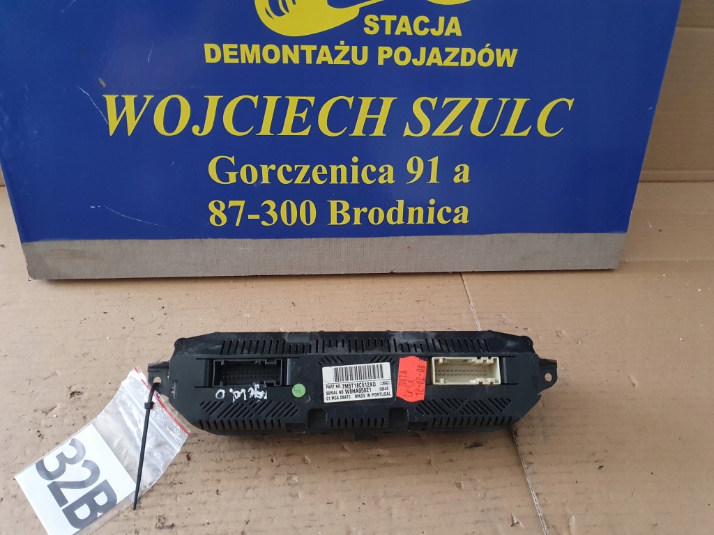 фото №3, Панель кондиционера ford focus c-max