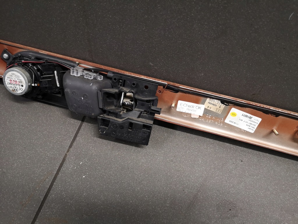 фото №11, Dekor молдинг ручка лівий задня vw phaeton 3d4867101f