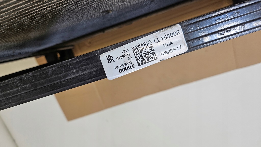 фото №13, Радіатор радіатор wody rolls royce cullinan 5a06fe2 106296-17