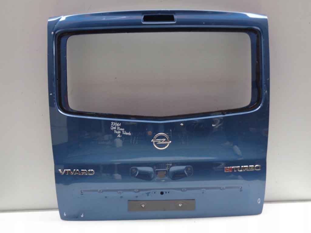 фото №1, Крышка багажника задняя renault trafic vivaro talento 14-