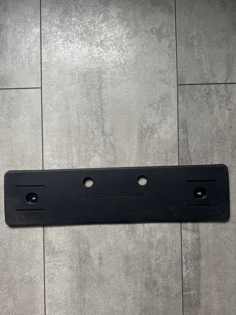фото №1, Porsche cayenne coupe підкладка pod номерний знак задня