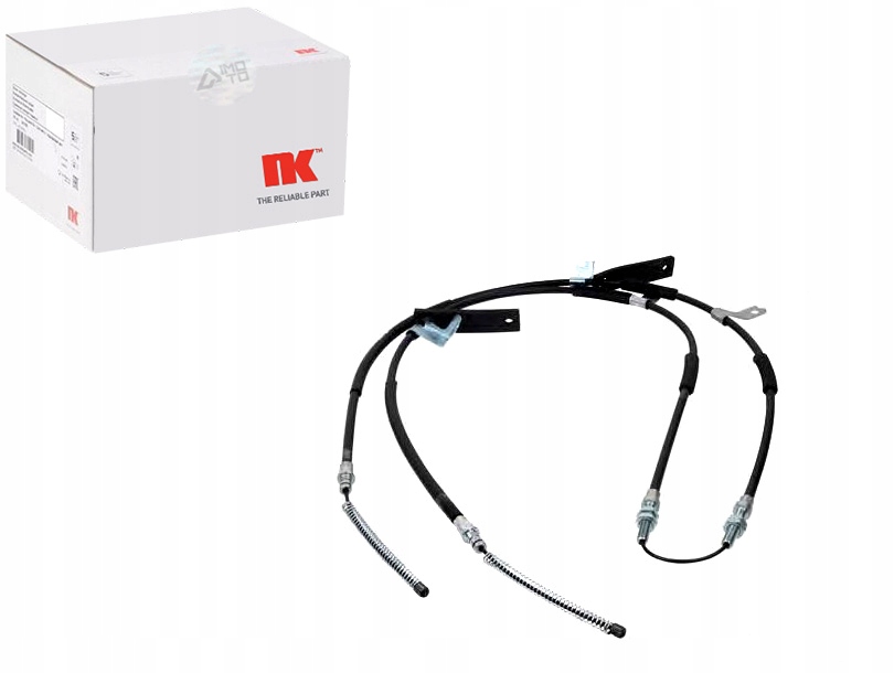 фото №1, Nk трос тормоза ручного chevrolet задняя spark mati