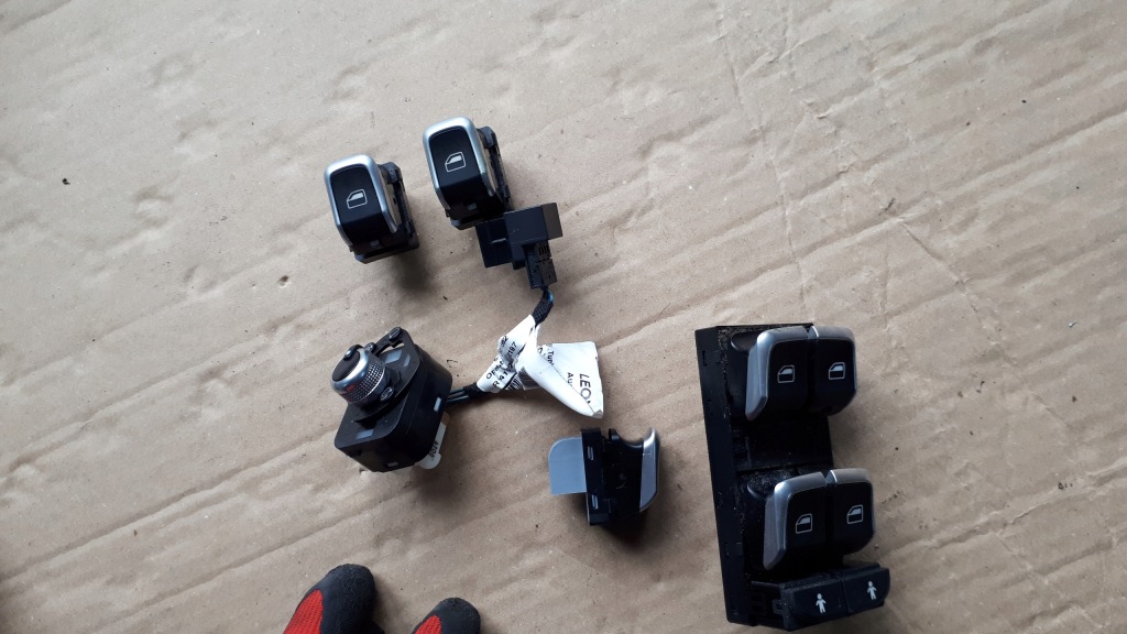 фото №8, A6 c7 4g перемикачі вікон хром панель a4 b8 a5