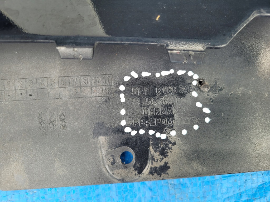 Купить Bmw 3 g20 g21 | бампер перед спойлер нижний m-pakiet 51118069346 | 1024