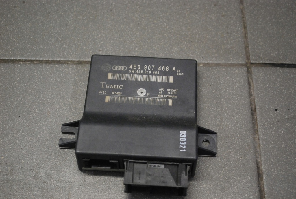 фото №1, Модуль шлюз audi a8 d3 4e0907468a 4e0910468