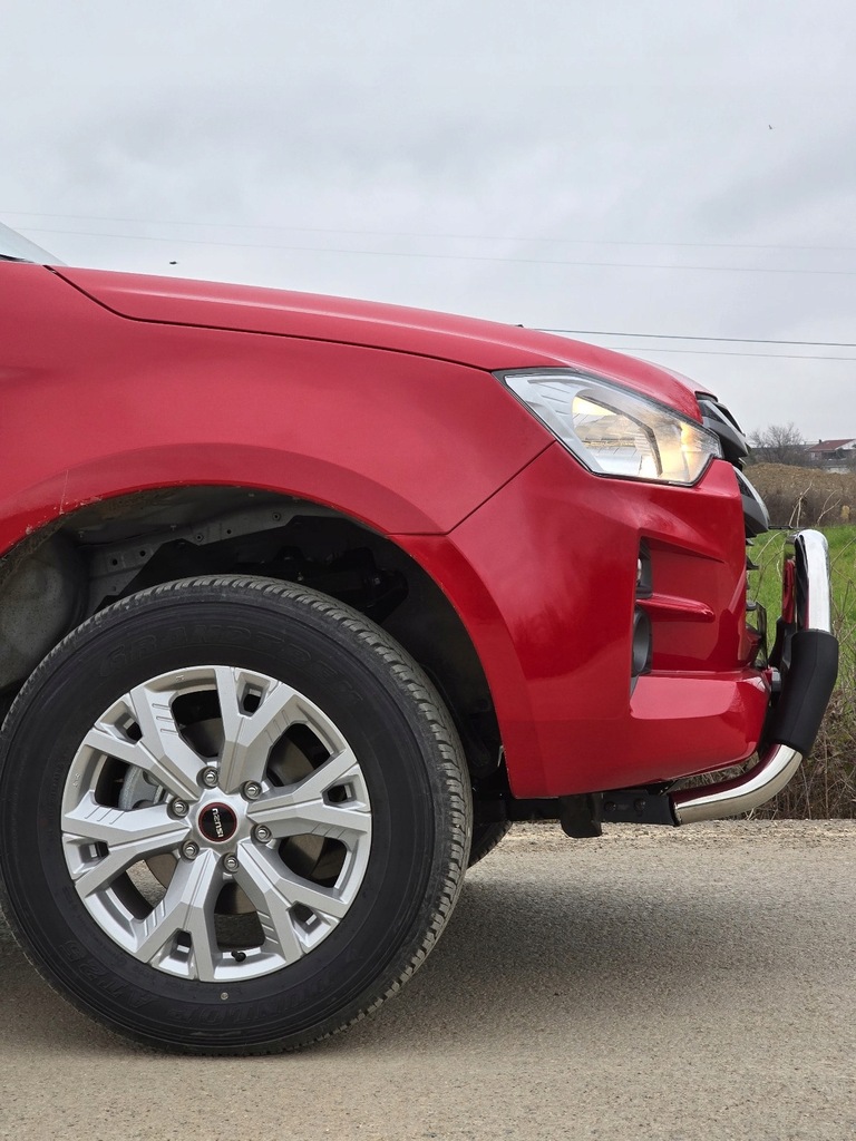 фото №9, Isuzu d-max 2021- трубопровод передние amazon хром кенгурятник