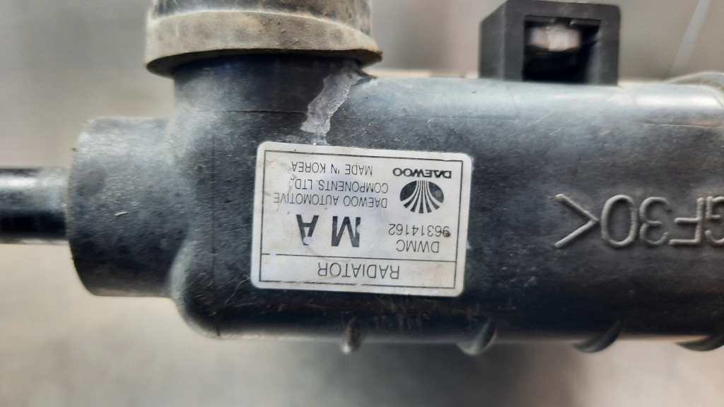 фото №3, Радіатор води daewoo matiz 0.8b 96314162