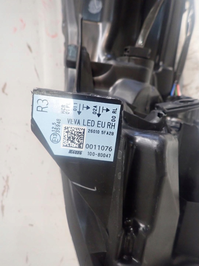 фото №7, Лампа перед правая nissan micra k14 2017- full led