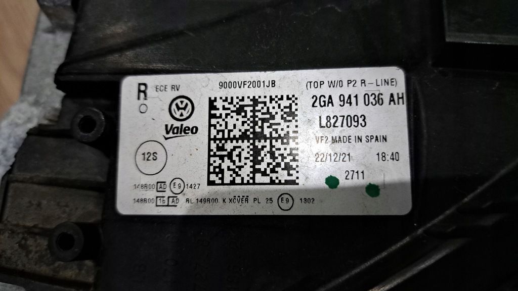 фото №16, Vw t-roc лампа правая правый перед iq light