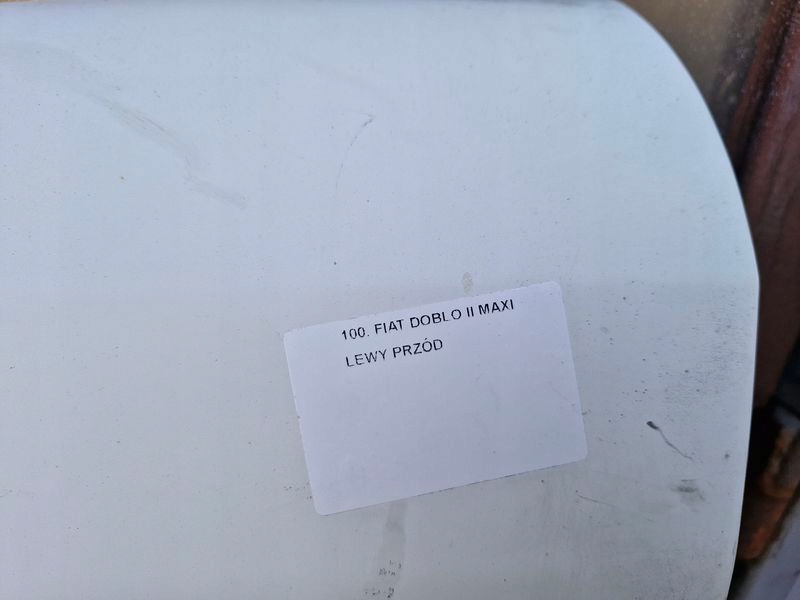 фото №7, Fiat doblo ii 2 maxi дверь левый перед левая передние