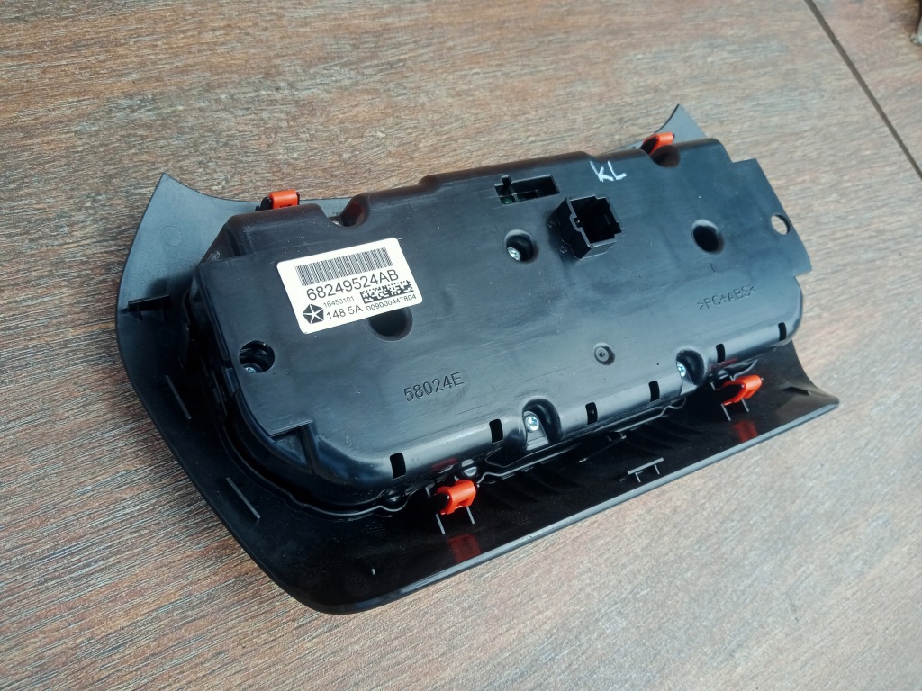 фото №10, Jeep cherokee v kl 13-18r панель кондиціонера 68249524ab