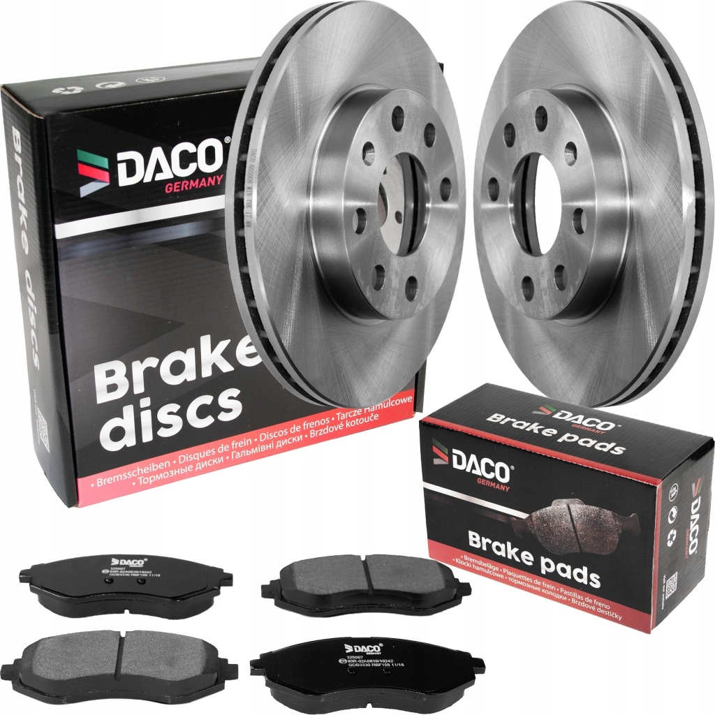 фото №1, Тормозные диски i тормозные колодки перед chevrolet spark aveo kalos