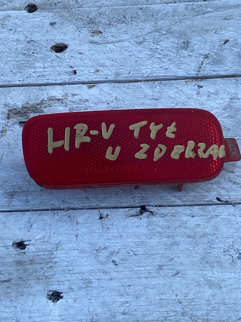 фото №1, 0rawy отражатель бампера задняя honda hr-v i оригинал