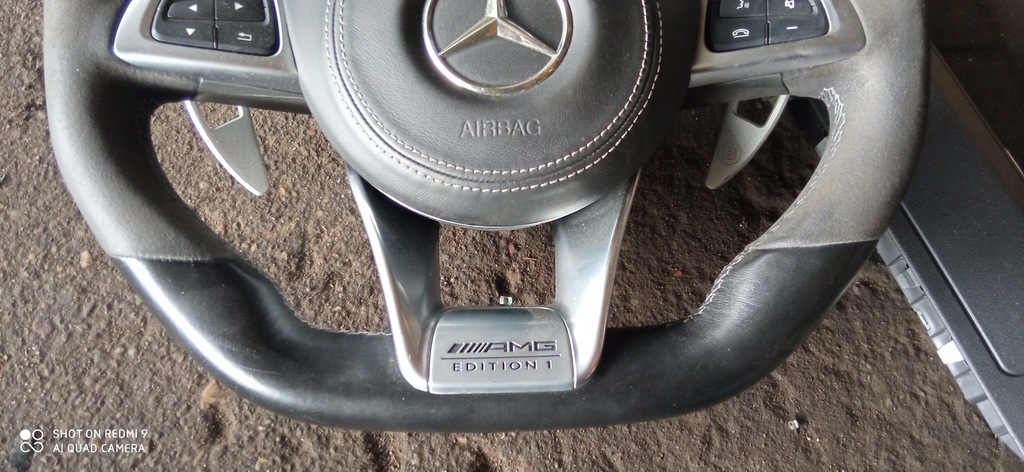 фото №10, Консоль приборная панель подушки безопасности mercedes a w176 amg воздуховод amg edition 1 кожа