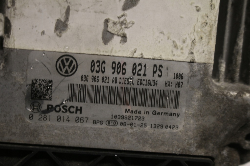 фото №4, Vw golf v 2.0 tdi бортовой компьютер двигателя блок управления