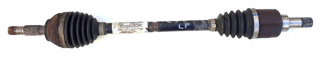 фото №1, Citroen c3 ii привідний вал ліва передня 9672238580