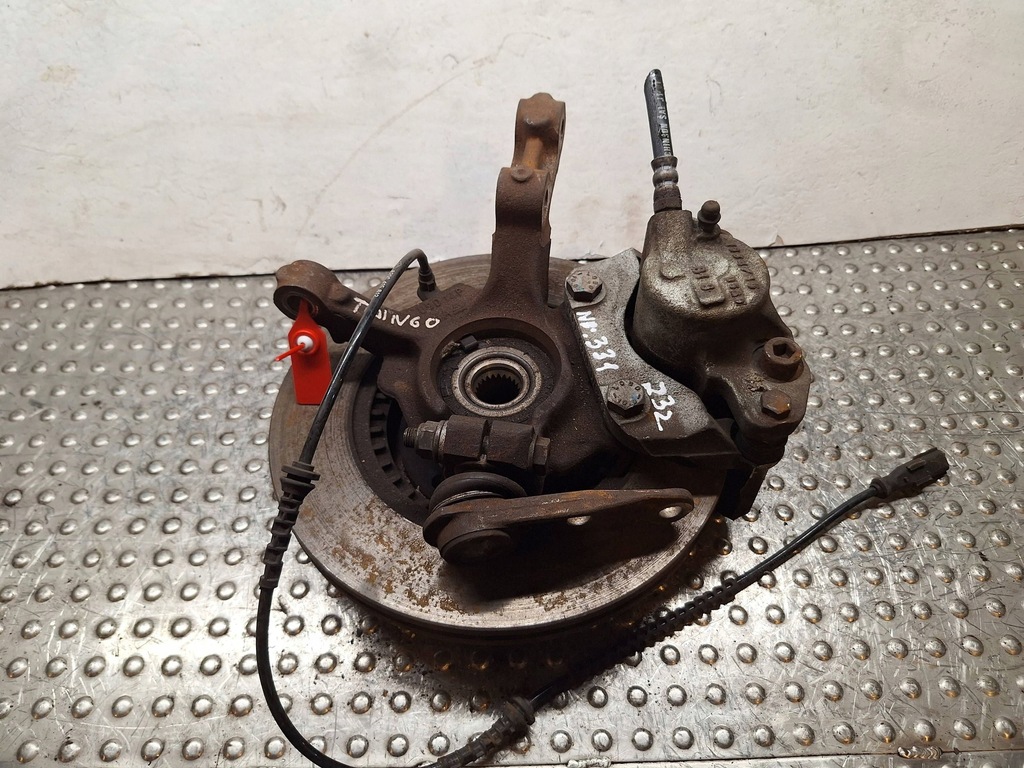 фото №1, Поворотный кулак перед левая 8200663586 renault twingo ii 1.2 1.6 tce 1.5 dci 07-