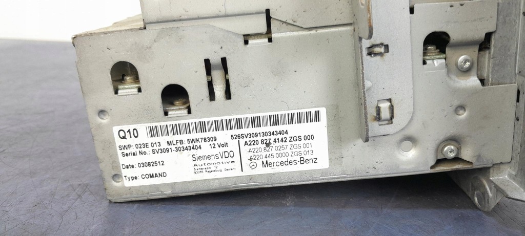 фото №7, Mercedes s w220 lift радіо навігація a2208274142