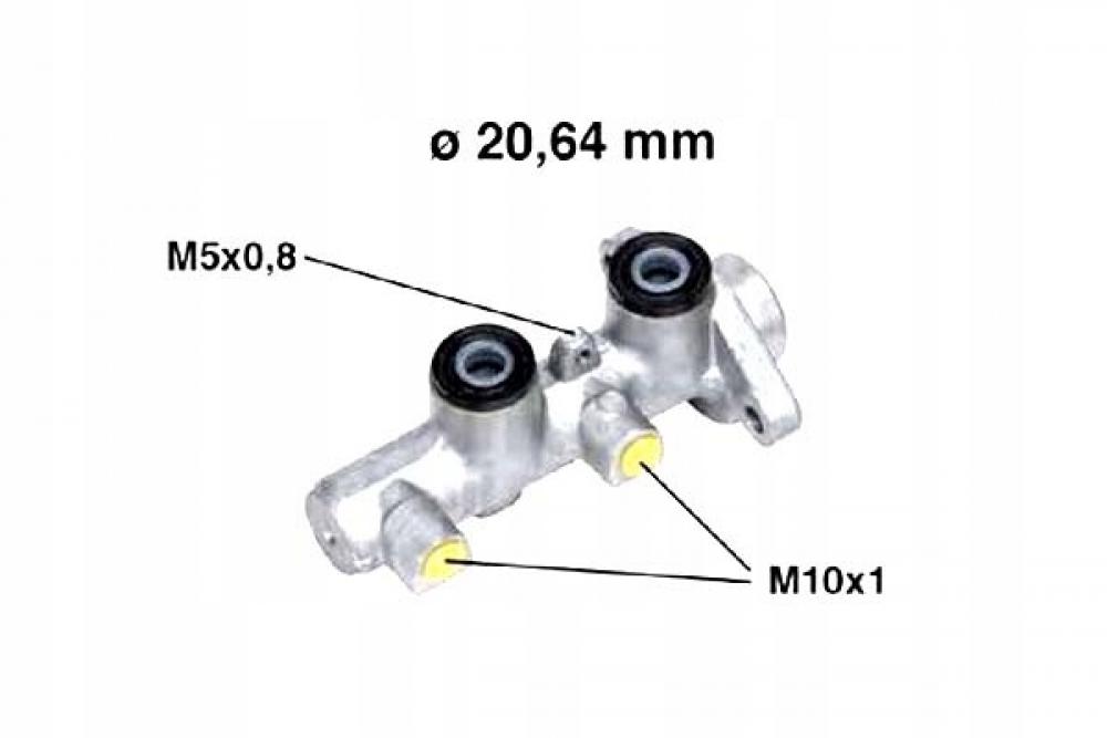 фото №1, Насос гальмівна daewoo matiz chevrolet spark bez abs 1ei