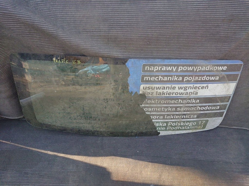 фото №1, Стекло klpay задняя задняя renault trafic vivaro