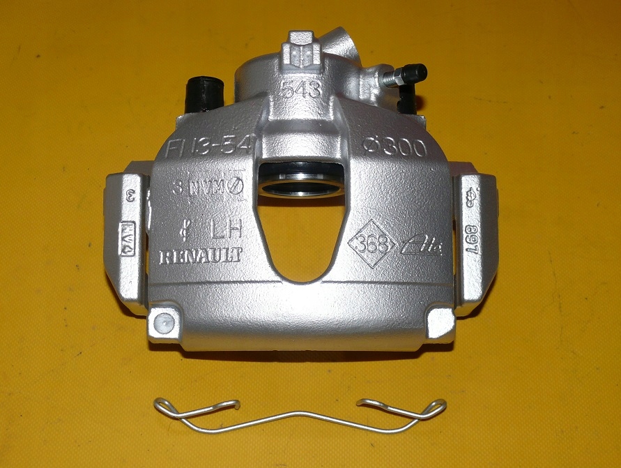 фото №1, Суппорт тормозной скоба левый перед renault megane scenic ii 300/24mm 03-09