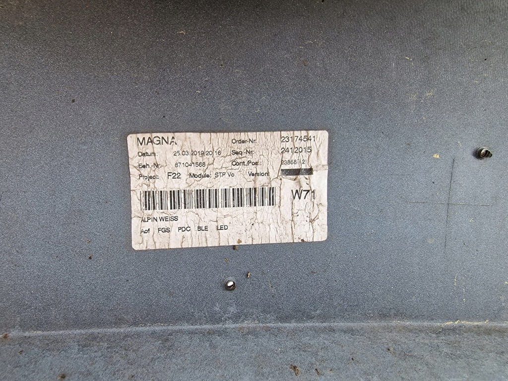 фото №7, Bmw 2 f22 m набор бампер передний