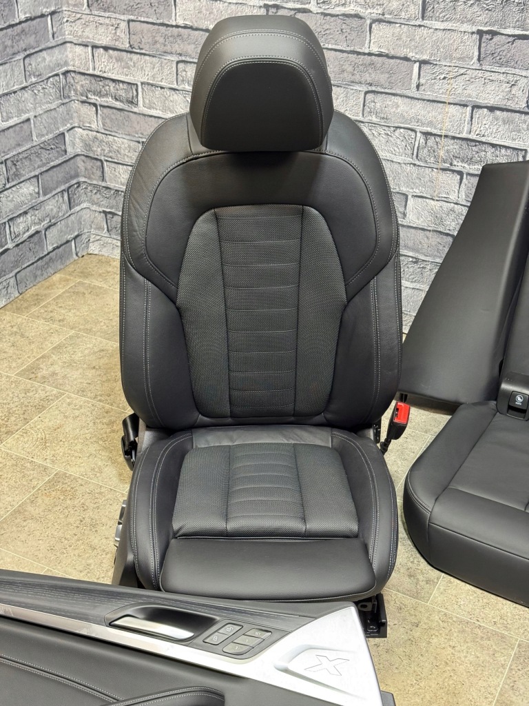 фото №6, Bmw x3 g01 сиденья заднее сиденье обшивки комплект подогрев вентиляция sport m-pakiet