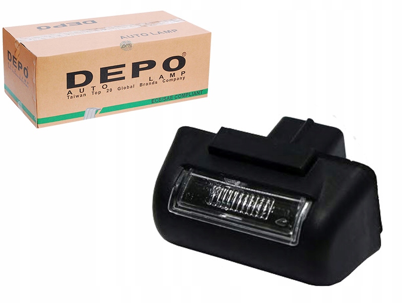 фото №1, Лампа номерного знака реєстраційний [depo]