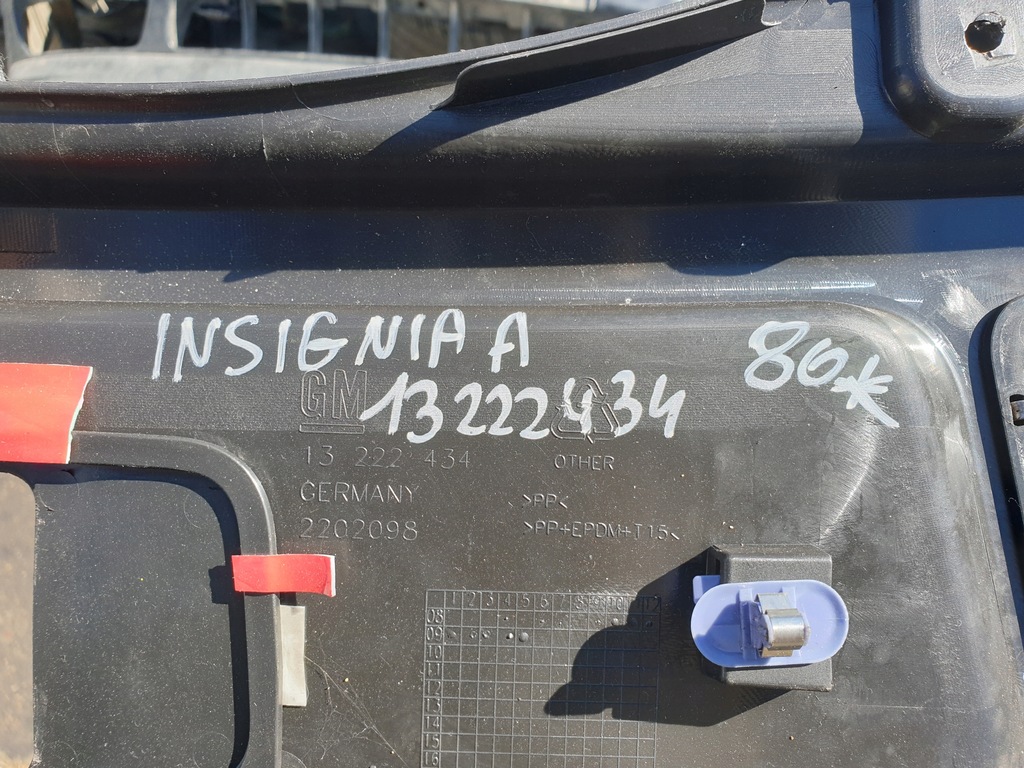 фото №8, Защита молдинг багажника opel insignia a 13222434