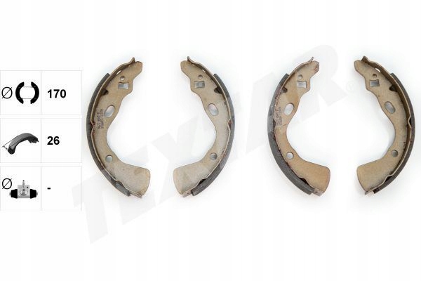 Textar тормозные колодки ham. mazda 121 87-91 Цена