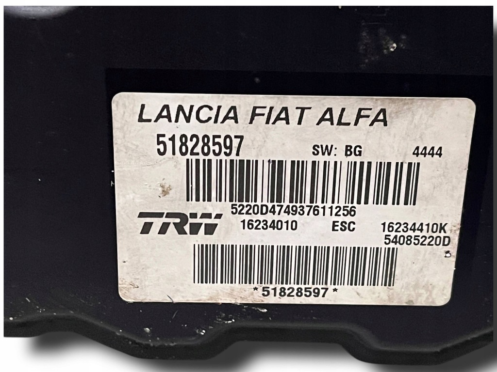 фото №6, Alfa romeo 159 насос abs 51828597 16234010 !j