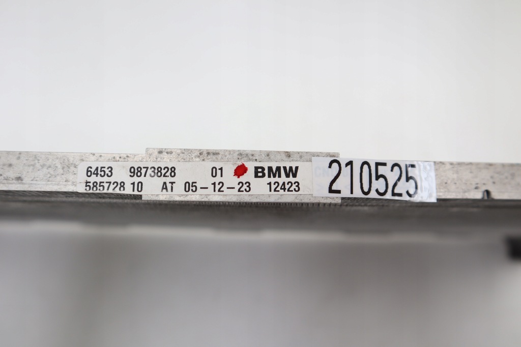 фото №9, Радиатор кондиционера кондиционер bmw 2 u06 x1 u11 x2 u10 64539873828