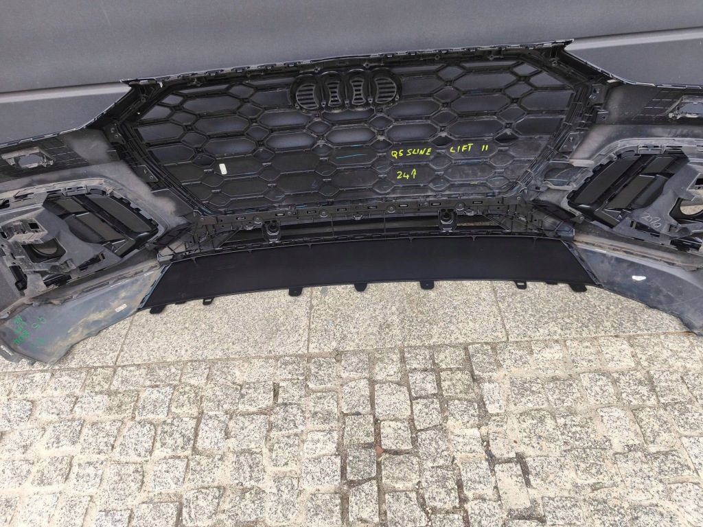 фото №14, Бампер перед передній audi q5 80a lift 2020- s-line shadow line