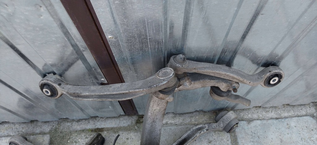 фото №9, Vw phaeton a8 поворотний кулак важелі ліва права 4e0257j 4e0258l