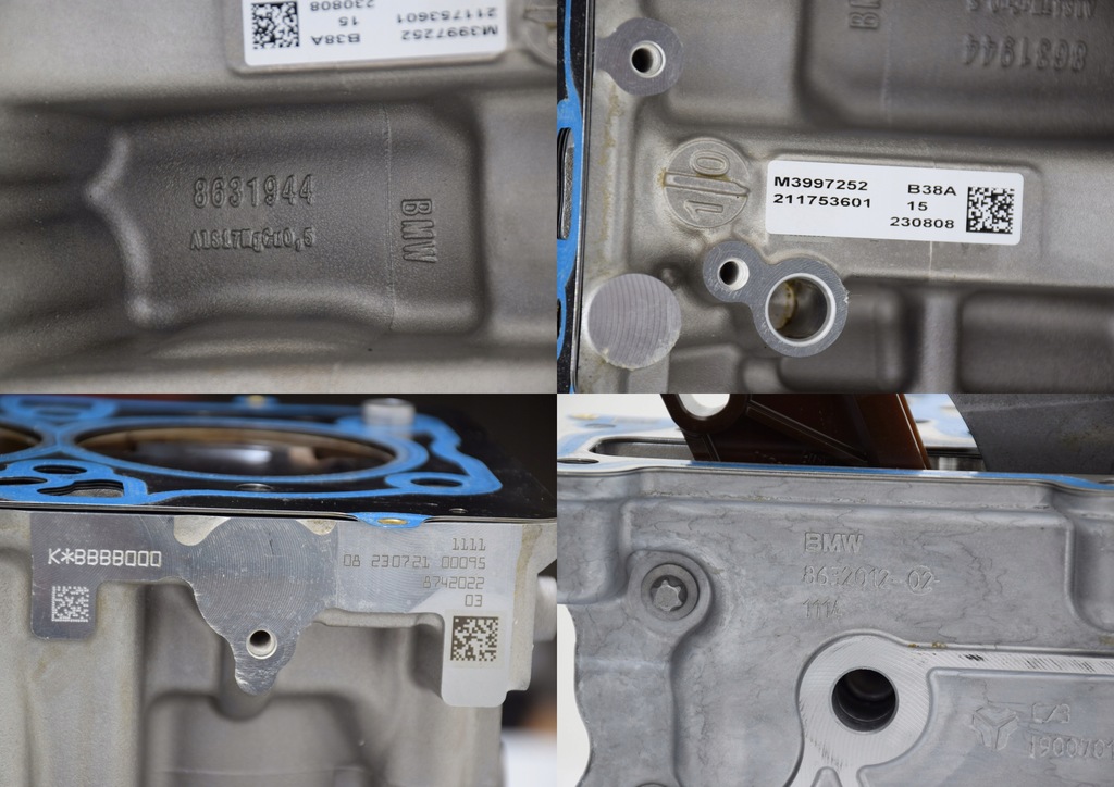 фото №13, Bmw f40 f44 f45 f46 f48 f39 b38a15a b38c b38b двигуна блок wał колінчастий