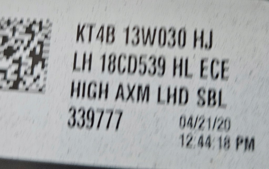 фото №14, Ford edge lift 18-21 лампа full led ліва kt4b13w030hj