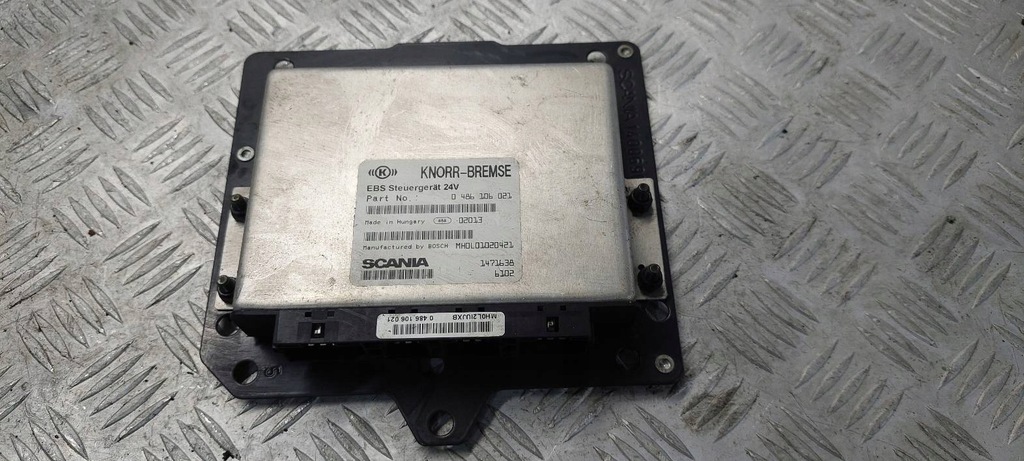 фото №1, Блок управления бортовой компьютер модуль ebs 1471638 scania r