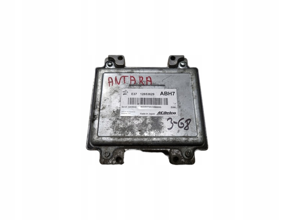 фото №1, Ecu opel antara 2.4b 12653629 abh7 дописание