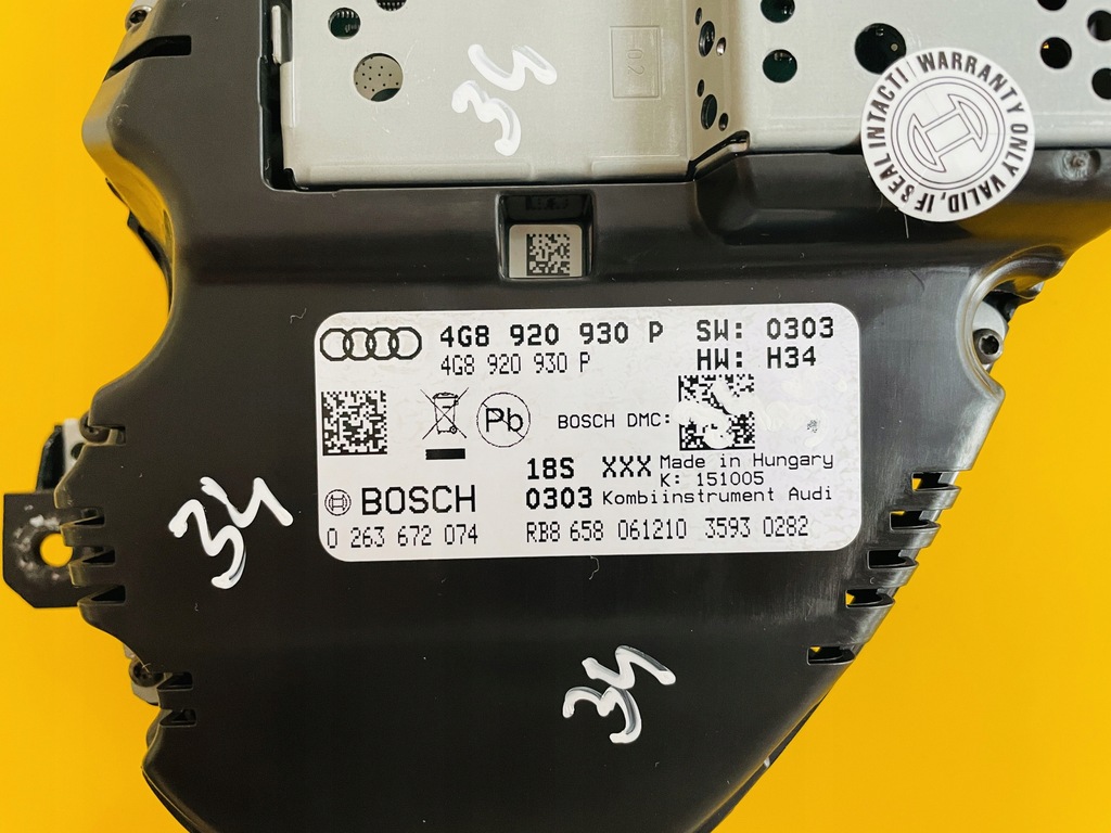 фото №8, Счетчик приборы tdi audi a7 4g0 4g8 a6 c7 4g8920930p