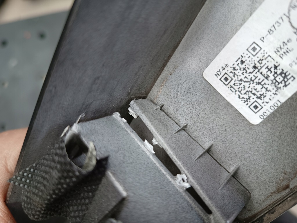 фото №12, Hyundai tucson iv - молдинг бампера задняя czarna