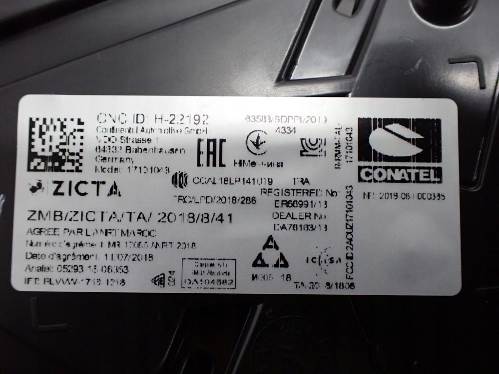 фото №8, Счетчик приборы europa 2g0920740j lift vw polo 2g vi 1.0 21r