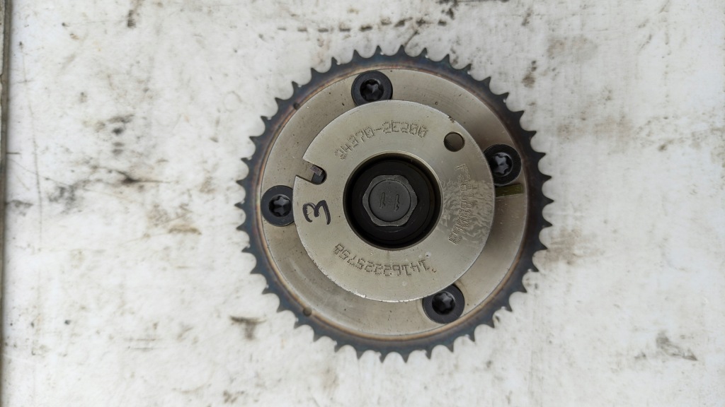 фото №1, Sportage iii g4nc колесо распределительного вала faz 243702e200